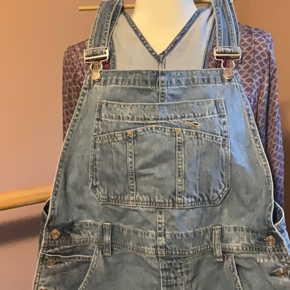 GAP denim overalls M - Picture 2 of 7